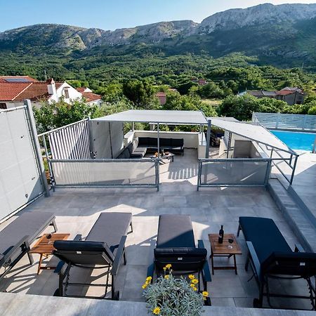 Villa Carmen Draga Bašćanska Exterior foto