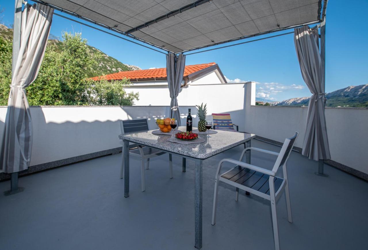 Villa Carmen Draga Bašćanska Exterior foto