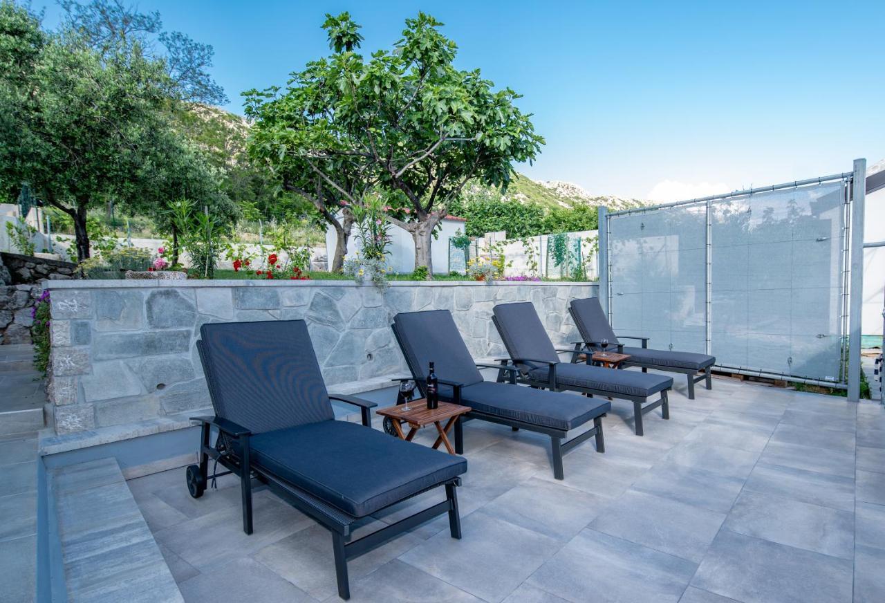 Villa Carmen Draga Bašćanska Exterior foto